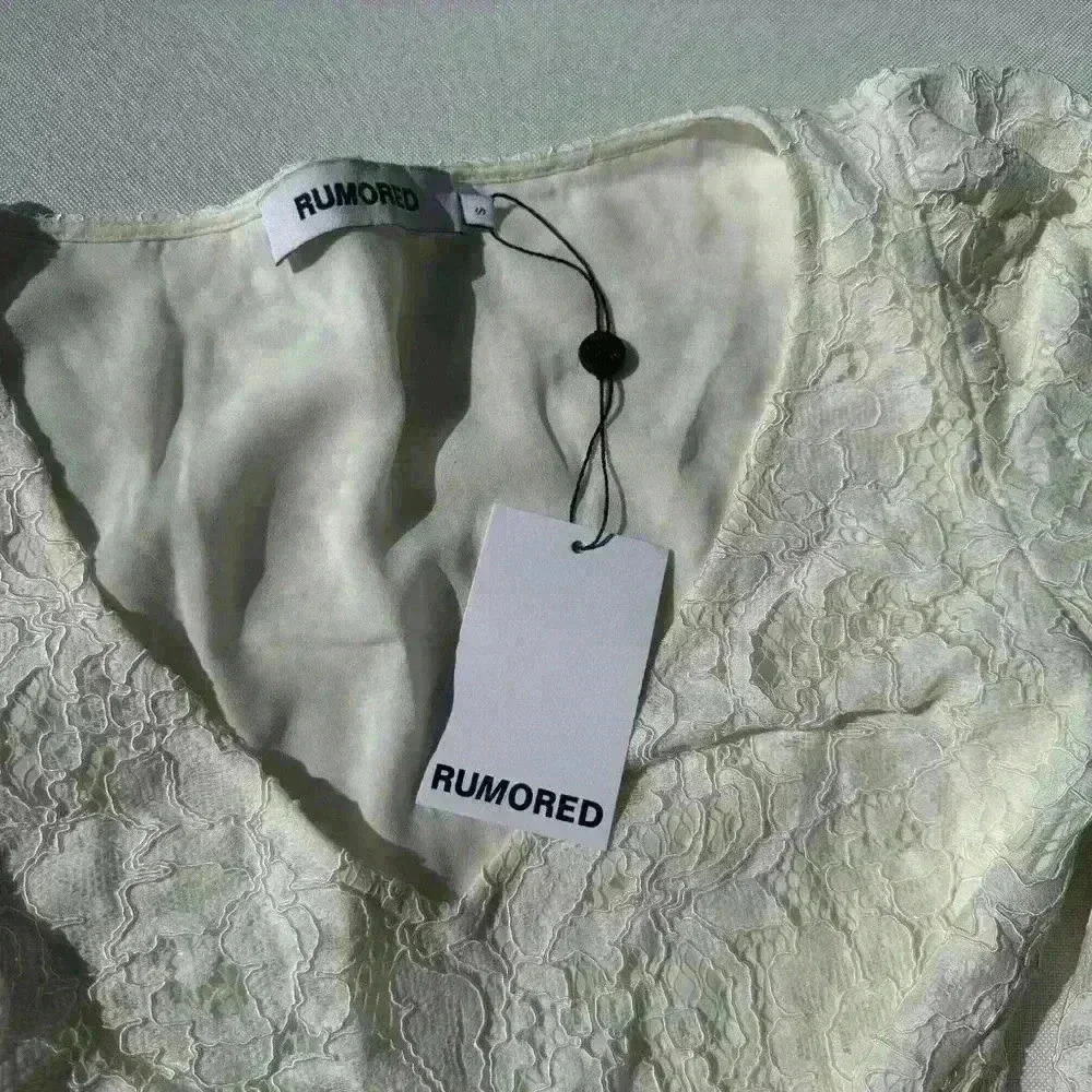 NWT Rumored Dakota Maxi Mini Dress Lace Short Sleeve Size S - Picture 4 of 5